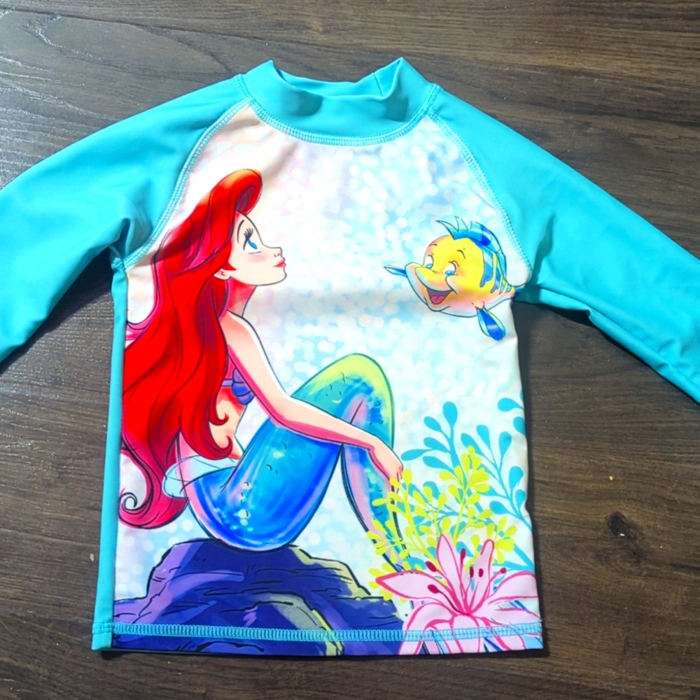 Official Disney Little Mermaid Long Sleeve BNWT